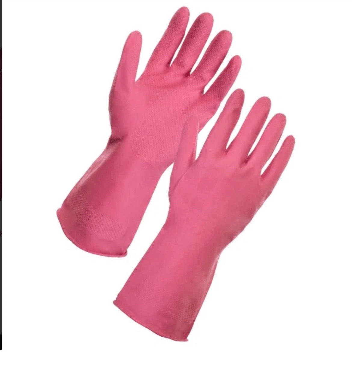 Household Pino Rubber Gloves Medium Long cuff Sleeve Washing Up Kitchen Cleaning