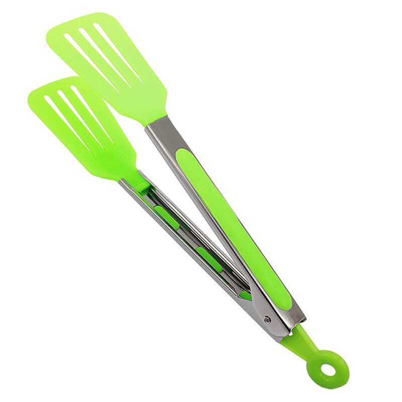 Nylon Non-Stick Kitchen Tongs Stainless Steel pack of 2