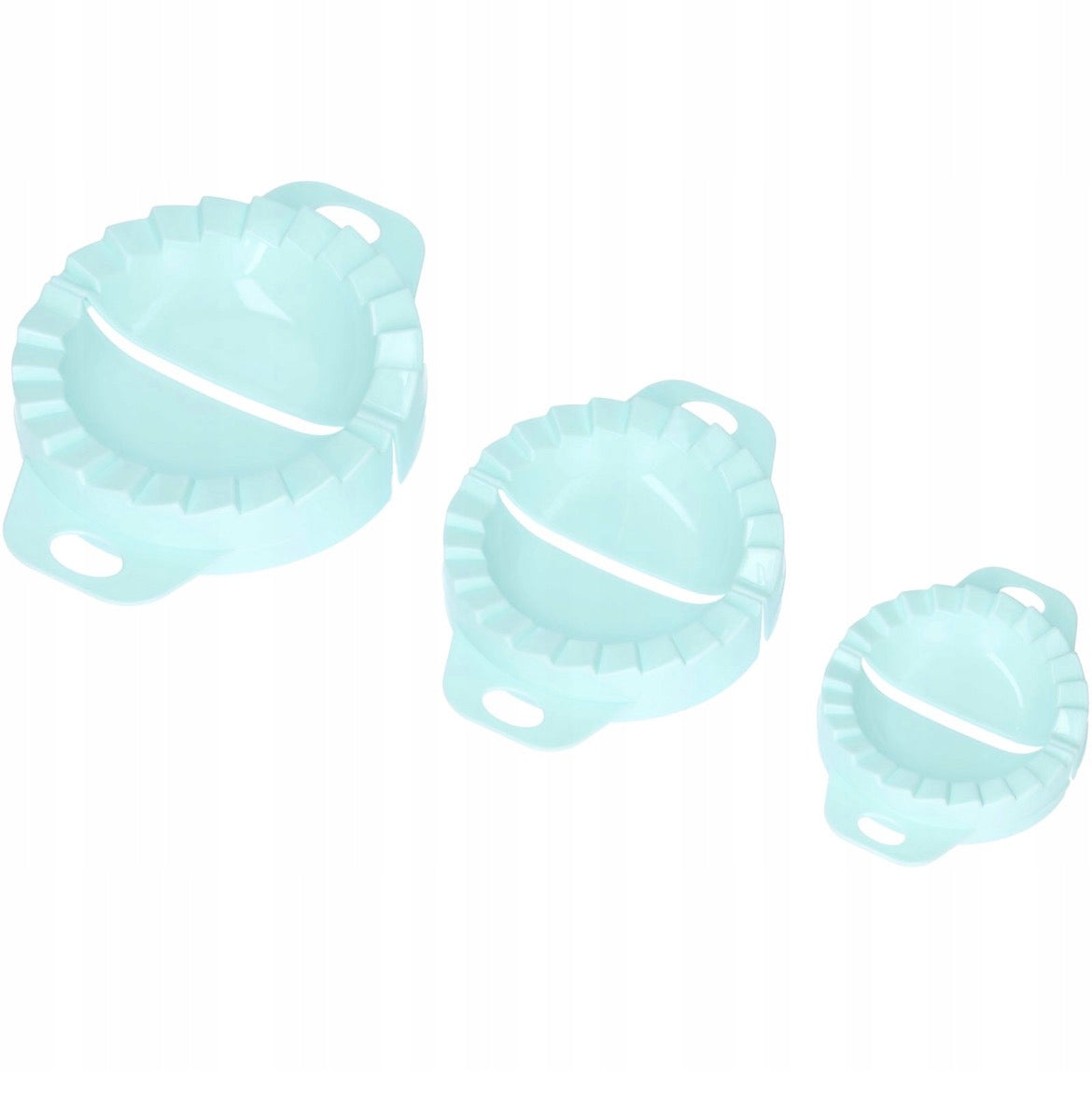 3 Dumpling Molds Pastry Press Dough Dimsum Maker Set Empanada Mold Pie Pastry